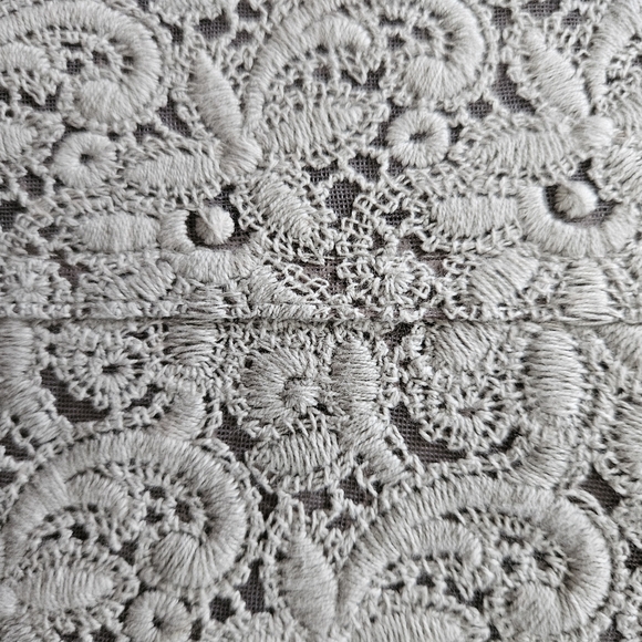 NWOT - Lace Embroidered Dialogue Blazer Jacket - Size XL - Picture 9 of 11